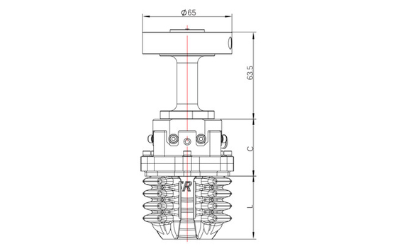 1000g SRTの柔らかいグリッパー