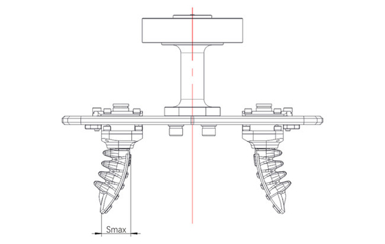 4500g柔らかいロボット グリッパー